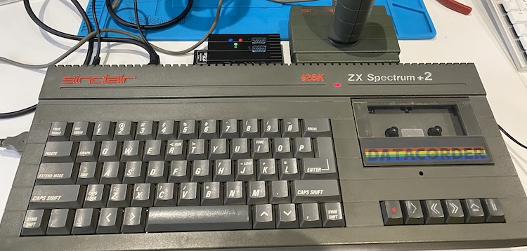 Photo d’un ZX Spectrum 2+ 128k